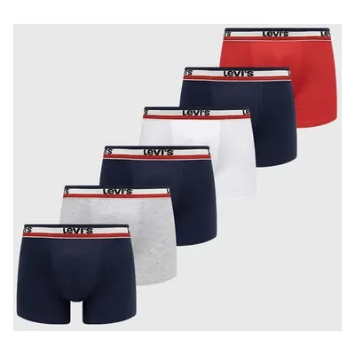 Boxerky Levi's 6-pack pánské