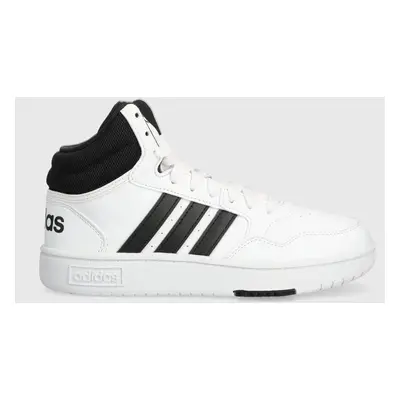 Dětské sneakers boty adidas Originals HOOPS 3.0 MID K bílá barva