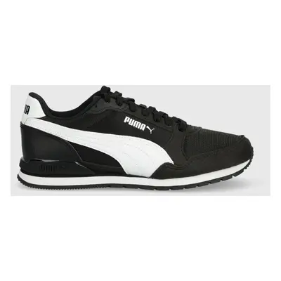 Dětské sneakers boty Puma ST Runner v3 Mesh Jr černá barva