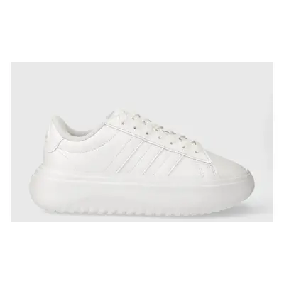 Sneakers boty adidas GRAND COURT bílá barva, IE1089