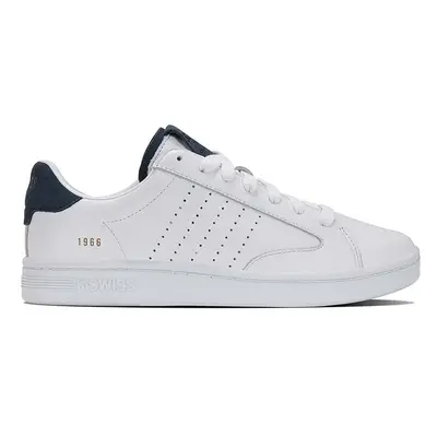 Kožené sneakers boty K-Swiss LOZAN KLUB LTH bílá barva, 07263.991.M