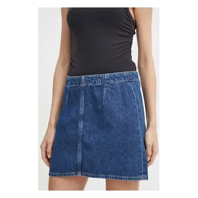 Džínová sukně Calvin Klein Jeans mini, J20J222827