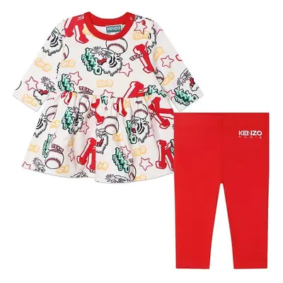 Dětská souprava Kenzo Kids bílá barva