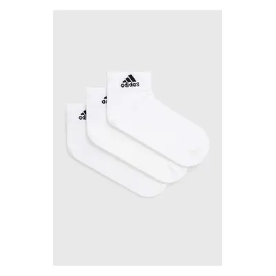 Ponožky adidas Performance 3-pack bílá barva, HT3468