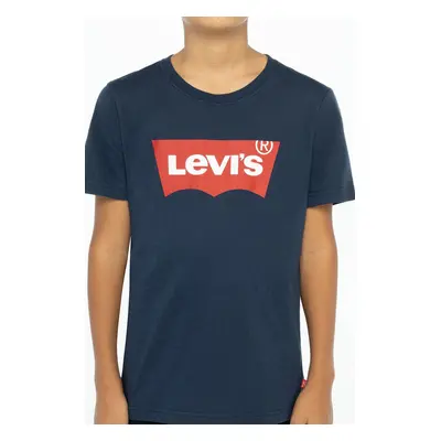 Dětské tričko Levi's tmavomodrá barva, s potiskem