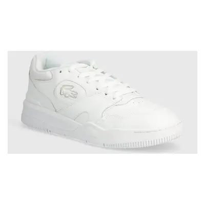 Kožené sneakers boty Lacoste Lineshot Leather Tonal bílá barva, 46SMA0110