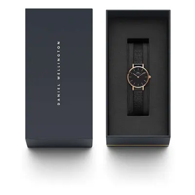 Hodinky Daniel Wellington Petite 24 Pressed Ashfield růžová barva