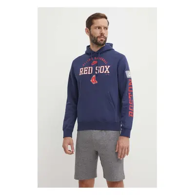 Mikina Nike Boston Red Sox pánská, s kapucí, s potiskem