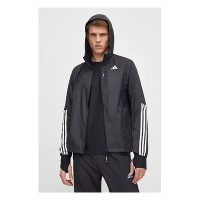 Větrovka adidas Performance černá barva, přechodná, IK4986