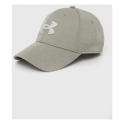 Kšiltovka Under Armour zelená barva, s aplikací, 1376700