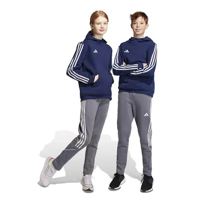 Dětské tepláky adidas Performance TIRO23L SW PNTY šedá barva, vzorované