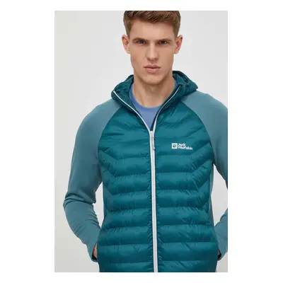 Sportovní bunda Jack Wolfskin Routeburn Pro zelená barva, 1710512.