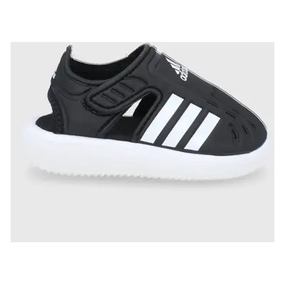 Dětské sandály adidas GW0391 černá barva