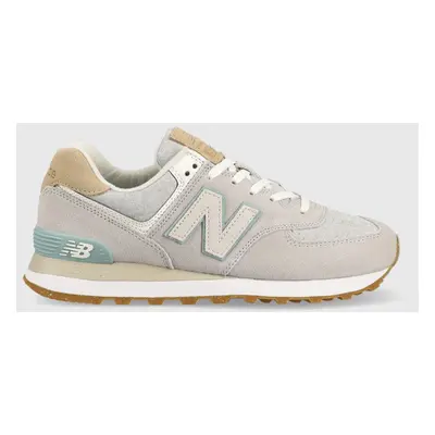 Sneakers boty New Balance U574sg2 šedá barva, U574SG2-SG2