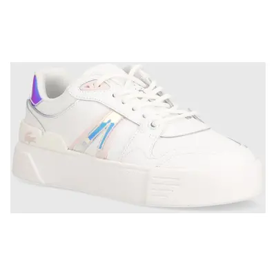 Kožené sneakers boty Lacoste L002 Evo Leather bílá barva, 47SFA0054