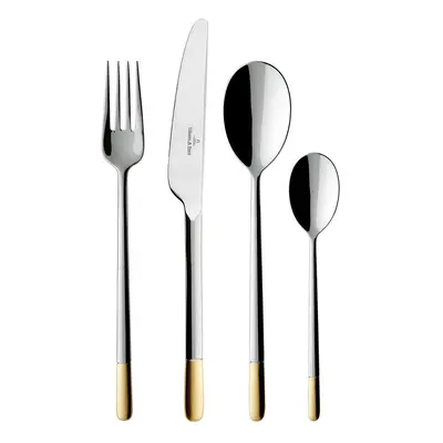 Sada příborů Villeroy & Boch Ella (24-pack) partially gold plated