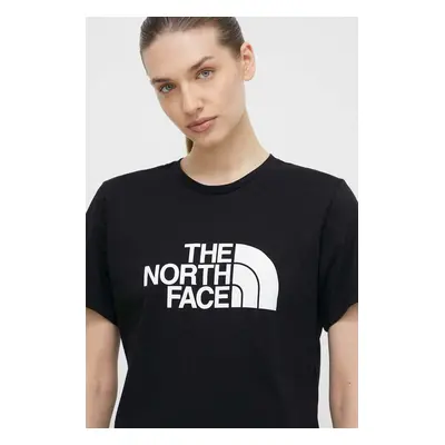 Bavlněné tričko The North Face černá barva, NF0A87NAJK31