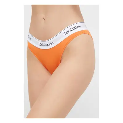 Kalhotky Calvin Klein Underwear oranžová barva, 0000F3787E