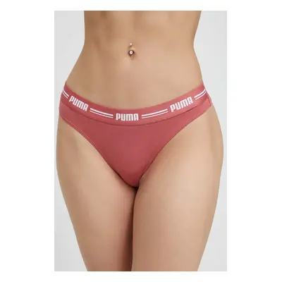 Tanga Puma růžová barva, 907854