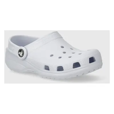 Dětské pantofle Crocs Classic Kids Clog šedá barva