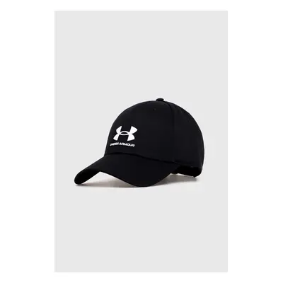 Kšiltovka Under Armour černá barva, s aplikací, 1381645