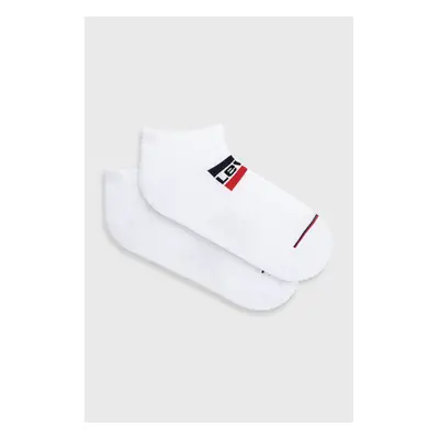 Ponožky Levi's pánské, bílá barva, 37157.0737-white