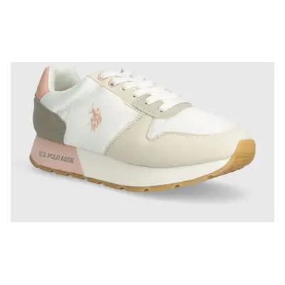 Sneakers boty U.S. Polo Assn. KITTY béžová barva, KITTY002W 4NH2