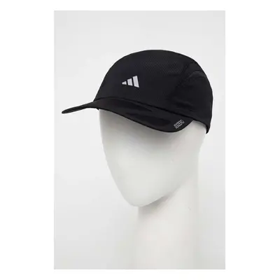 Kšiltovka adidas černá barva, s potiskem, HY0675