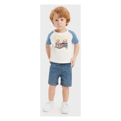 Kojenecká sada Levi's LVB LEVI BEAR RAGLAN & SHORT S