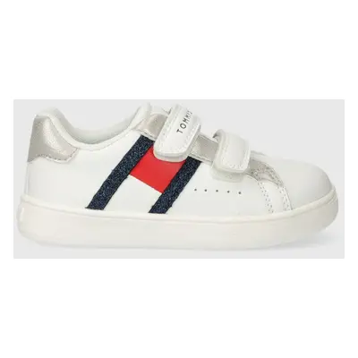 Dětské sneakers boty Tommy Hilfiger bílá barva