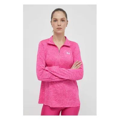 Tréninková mikina Under Armour Tech 1 růžová barva, 1384225