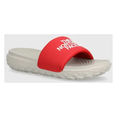 Pantofle The North Face NEVER STOP CUSH SLIDE pánské, červená barva, NF0A8A90M2C1