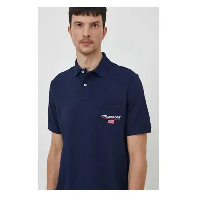 Bavlněné polo tričko Ralph Lauren s aplikací, 710938453