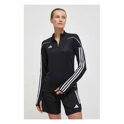 Tréninková mikina adidas Performance Tiro 23 černá barva, s aplikací, HS3484