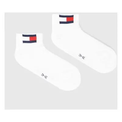 Ponožky Tommy Jeans 2-pack bílá barva, 701228223