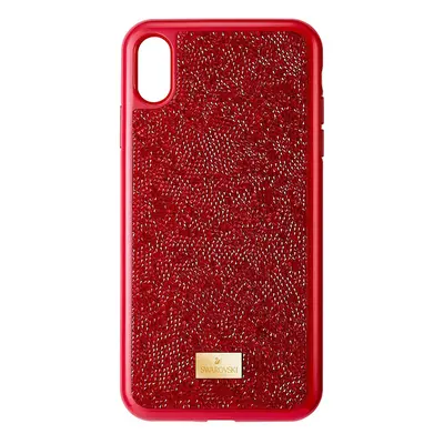 Obal na telefon Swarovski XS MAX Glam Rock červená barva