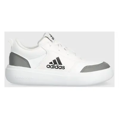 Dětské sneakers boty adidas bílá barva