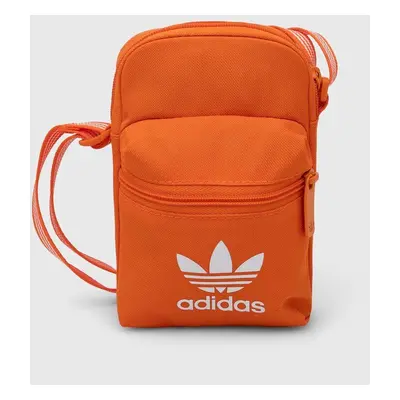 Ledvinka adidas Originals oranžová barva, IR5438