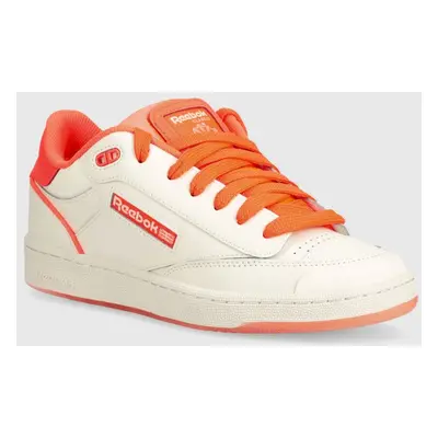 Kožené sneakers boty Reebok Classic Club C béžová barva, 100074249