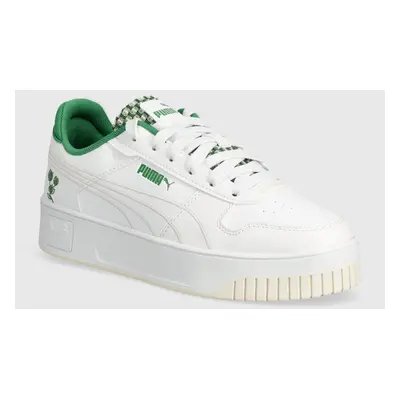 Sneakers boty Puma Carina Street Blossom bílá barva, 395094