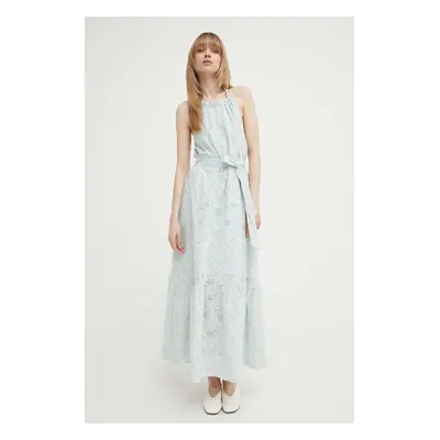 Bavlněné šaty Bruuns Bazaar WoodbineBBKaia dress maxi, BBW3949