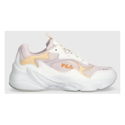 Sneakers boty Fila Collene růžová barva, FFW0046