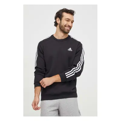 Mikina adidas pánská, černá barva, s aplikací, IB4027