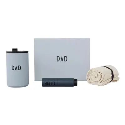 Dárková sada pro otce Design Letters Daddy 4-pack