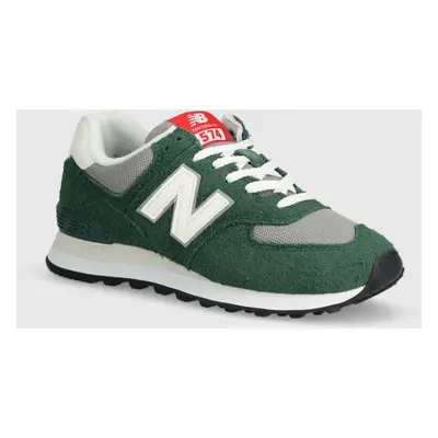 Sneakers boty New Balance 574 zelená barva, U574GNH