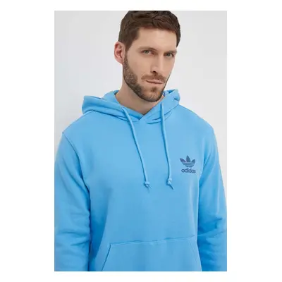 Bavlněná mikina adidas Originals pánská, s kapucí, s potiskem, IS3317