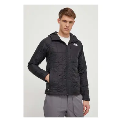 Sportovní bunda The North Face Circaloft Hoodie černá barva, NF0A88EXJK31