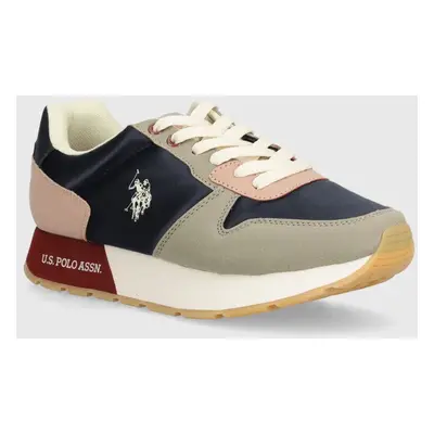 Sneakers boty U.S. Polo Assn. KITTY tmavomodrá barva, KITTY002W 4NH2