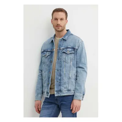 Džínová bunda Pepe Jeans RELAXED JACKET pánská, přechodná, oversize, PM402972RH8