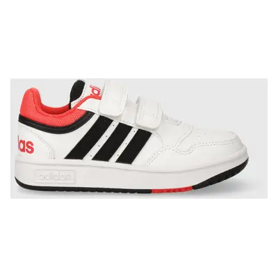 Dětské sneakers boty adidas Originals HOOPS 3.0 CF C bílá barva